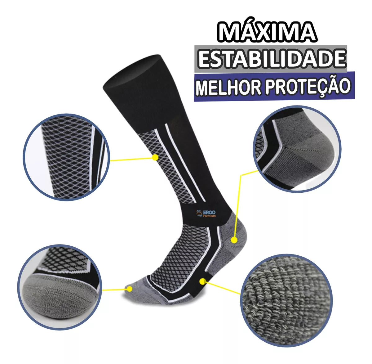 Meia Compressão Tratamento Esporão E Fascite Plantar
