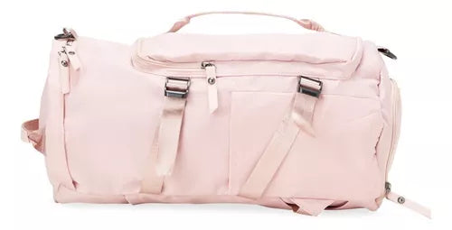 Bolsa Feminina Academia Ginastica Viagem Impermeável Grande Cor Azul Desenho do tecido Liso