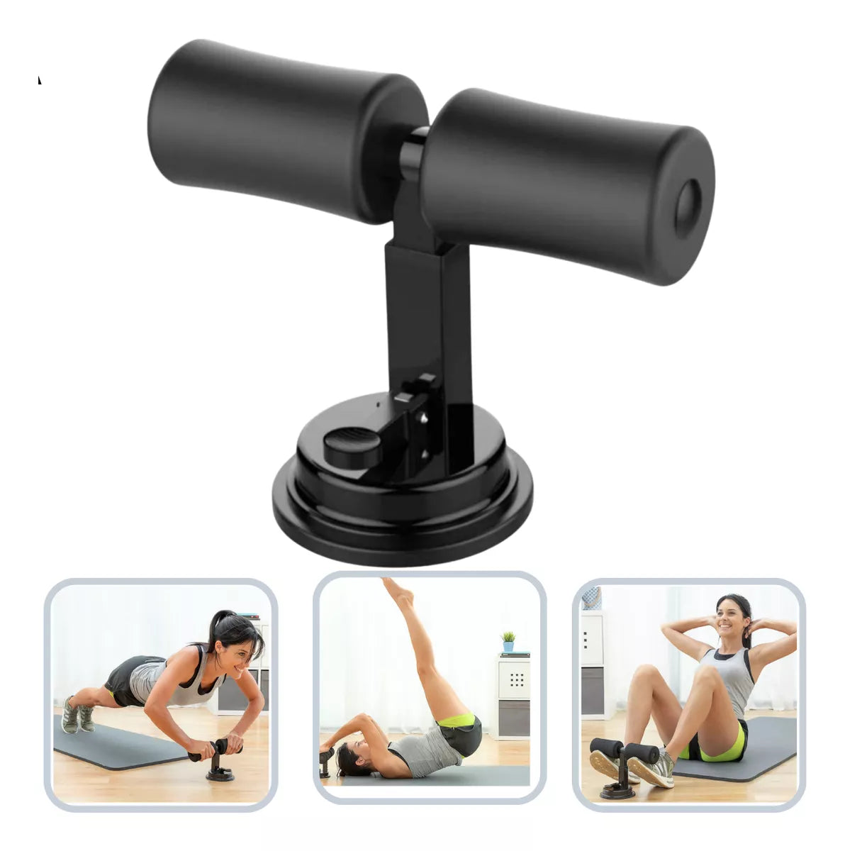Aparelho Abdominal Com Ventosa Ginástica Portátil