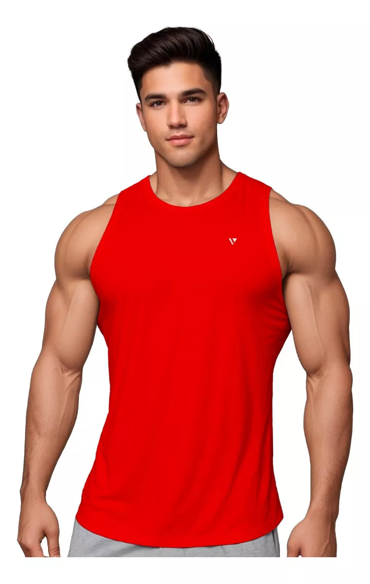 Regata Dry Fit Uv Camiseta Masculina Academia Treino Voker