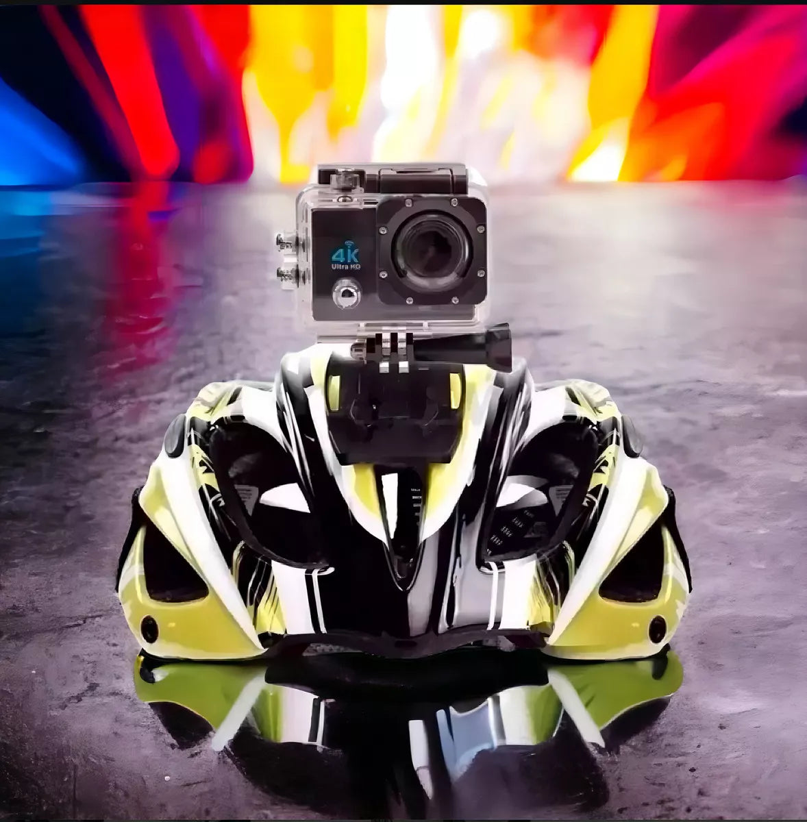 Filmadora Esportiva Compatível Com Capacete Para Mergulho E Esportes Radicais, Modelo Hero Hd, Resistente À Água, Com Suporte Para Bike, Carro, Moto E Veículos Compatíveis, Hd 1080p