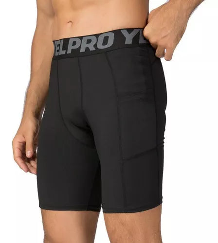 Calças Cortos De Compreensão Masculinas 4 Pcs