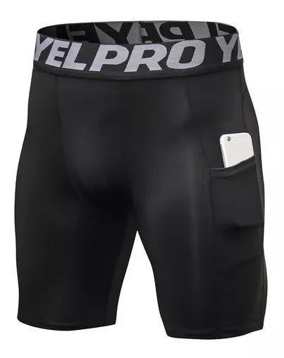 Calças Cortos De Compreensão Masculinas 4 Pcs