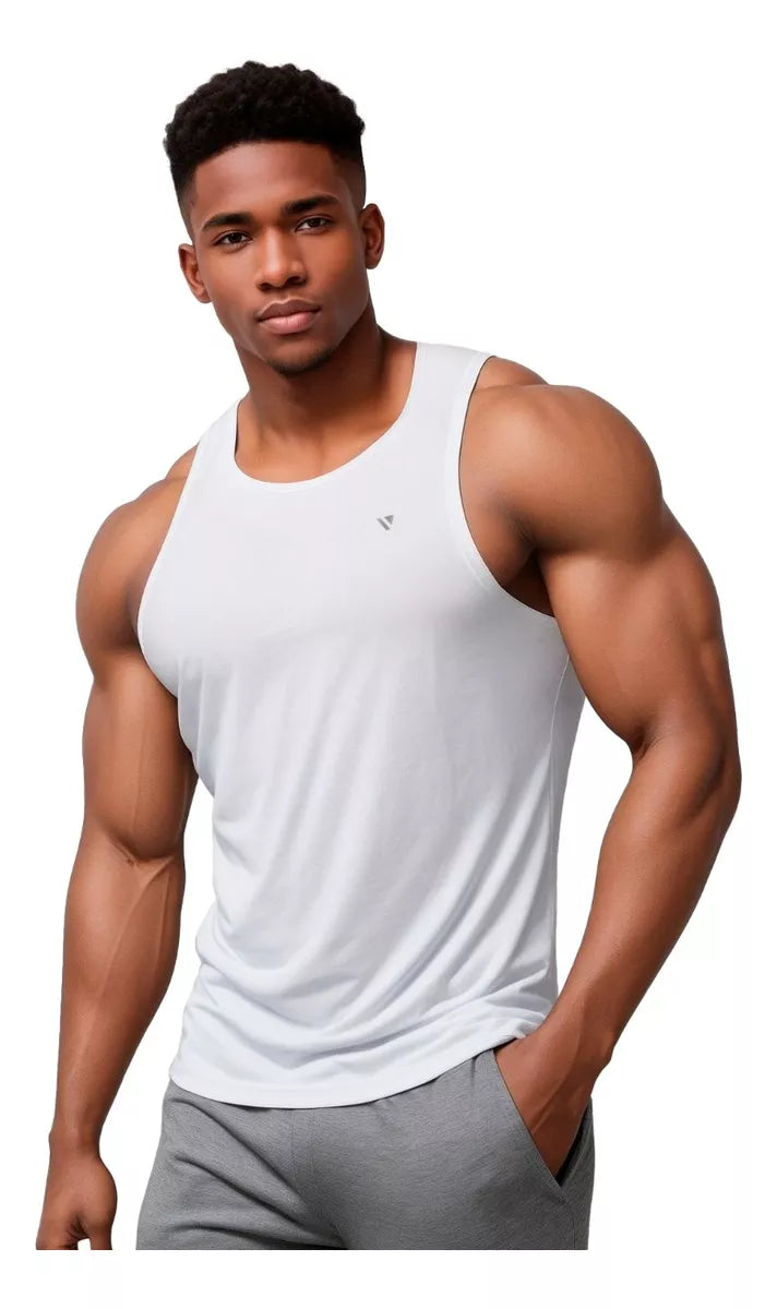 Regata Dry Fit Uv Camiseta Masculina Academia Treino Voker