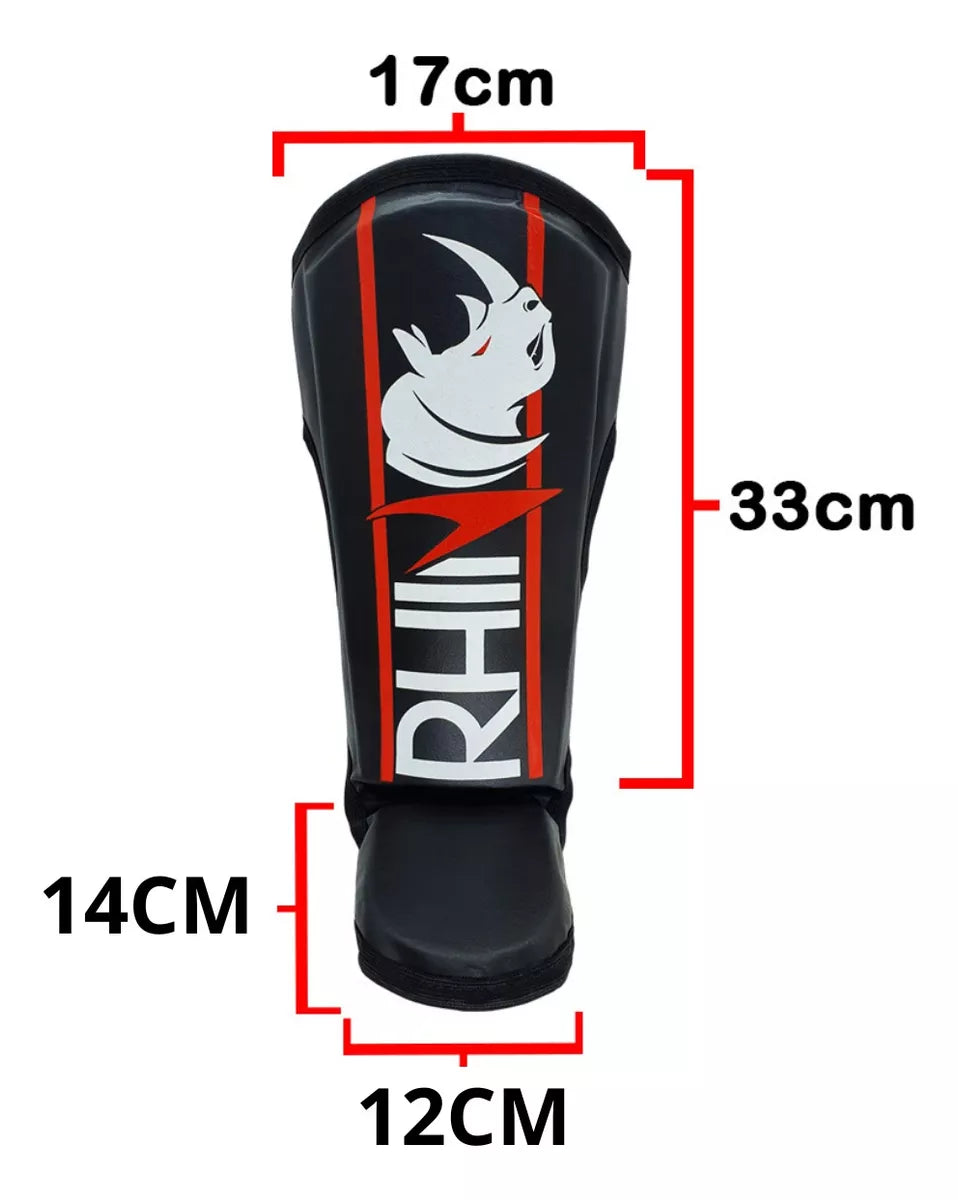 Caneleira Protetor De Canela Muaythai Kickboxing - Rhino