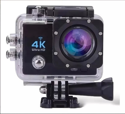 Filmadora Esportiva Compatível Com Capacete Para Mergulho E Esportes Radicais, Modelo Hero Hd, Resistente À Água, Com Suporte Para Bike, Carro, Moto E Veículos Compatíveis, Hd 1080p
