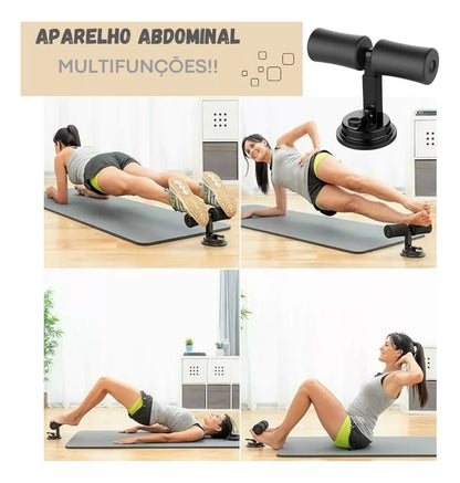 Aparelho Abdominal Com Ventosa Ginástica Portátil