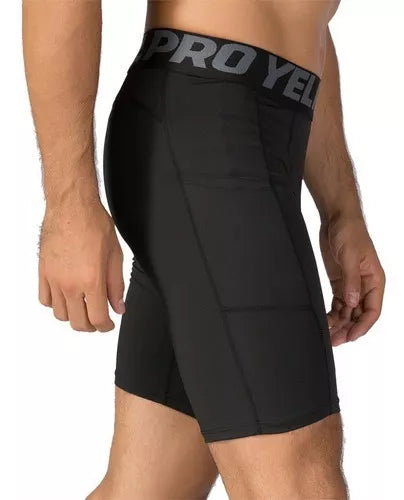 Calças Cortos De Compreensão Masculinas 4 Pcs