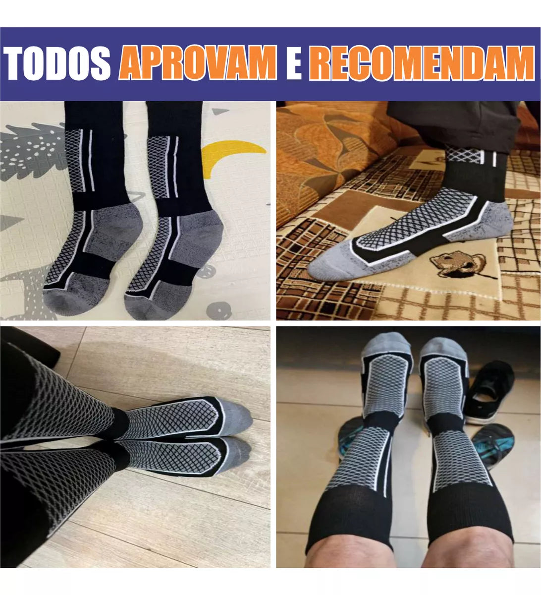 Meia Compressão Tratamento Esporão E Fascite Plantar