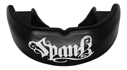Spank Protetor Bucal Profissional Moldável com Estojo PRETO - Boxe - Muaythai - Jiu-Jitsu - MMA - Kickboxing Futebol - Basquete - Bruxismo - Esporte de Contato